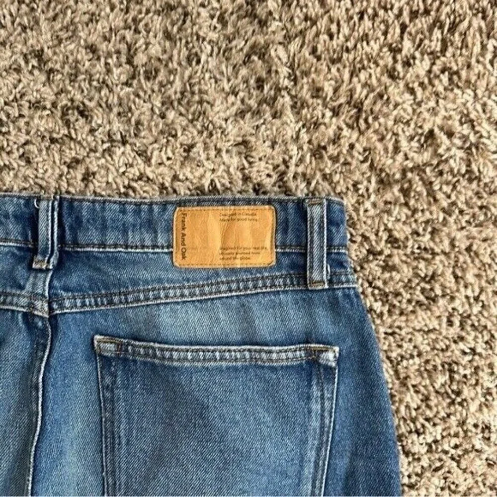 Frank and Oak The Courtney high waisted jeans Size 27